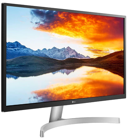 LG 68.58 cm (27 inch) 4K-UHD (3840 x 2160) HDR 10 Monitor (Gaming & Design) with IPS Panel, HDMI x 2, Display Port, AMD Freesync  - 27UL500 - Store For Gamers