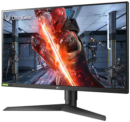 LG Ultragear 69 cm (27-inch) IPS FHD, G-Sync Compatible, HDR 10, Gaming Monitor with Display Port, HDMI x 2, 144Hz, 1ms - 27GL650F (Black) - Store For Gamers