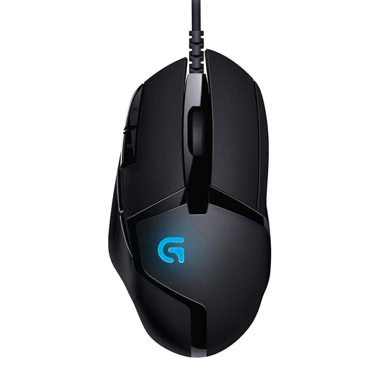 Logitech G402 Hyperion Fury Wired Gaming Mouse, 4,000 DPI, Lightweight, 8 Programmable Buttons, Compatible with PC/Mac - Black - Store For Gamers