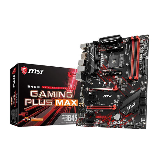 MSI B450 Gaming Plus MAX ATX Gaming Motherboard - Store For Gamers