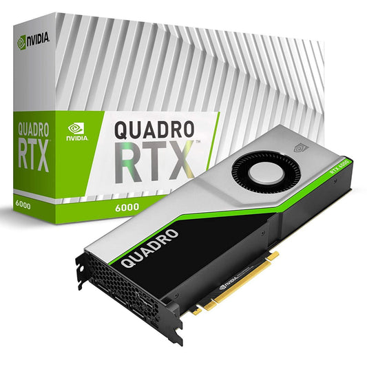 NVIDIA Quadro RTX 6000 24GB GDDR6 Graphic Card (VCQRTX6000-PB) - Store For Gamers