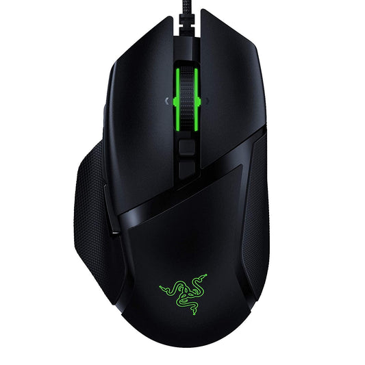 Razer Basilisk v2 Wired Gaming Mouse: 20K DPI Optical Sensor, Fastest Gaming Mouse Switch, Chroma RGB Lighting, 11 Programmable Buttons, Classic Black - Store For Gamers