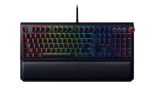 Razer Blackwidow Elite: Esports Gaming Keyboard - Multi-Function Digital Dial with Dedicated Media Controls (Tactile And Clicky) - Store For Gamers