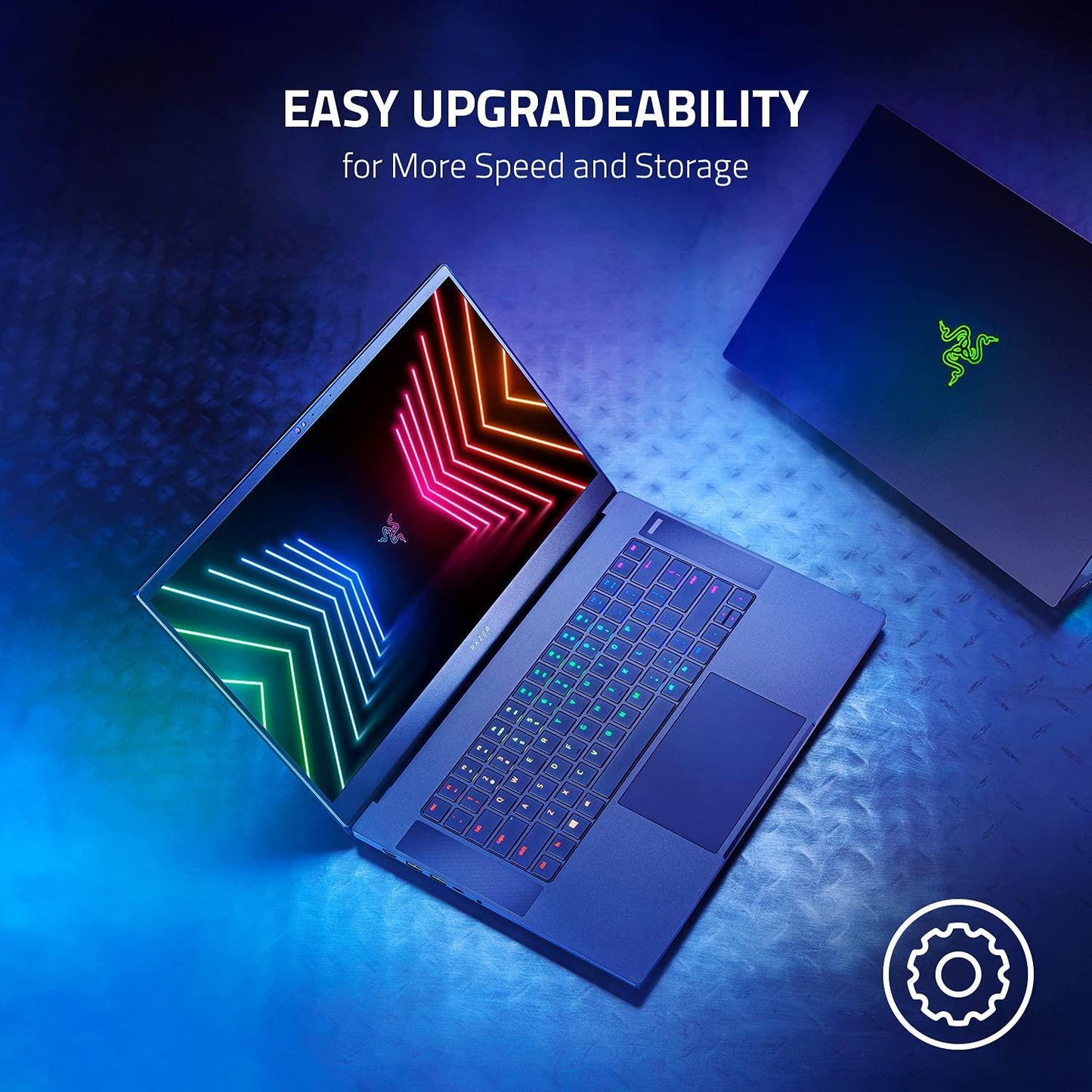 Razer Blade 15 Advanced Gaming Laptop 2021: Intel Core i7-11800H 8-Core - CNC Aluminum - Chroma RGB - THX Spatial Audio - Thunderbolt 3 - Store For Gamers