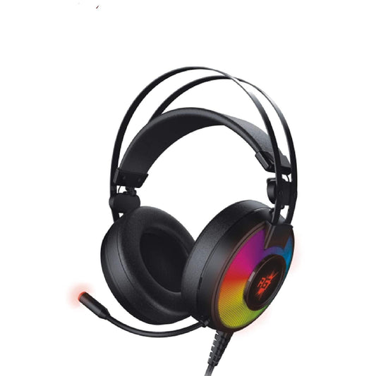 Redgear Comet 7.1 USB Gaming Wired Headphones with RGB LED Effect, Mic and in-line Controller for PC - Store For Gamers