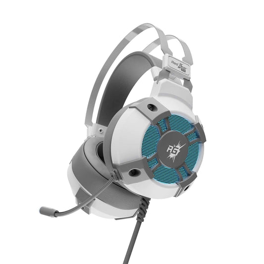 Redgear Cosmo 7.1 Wired On Ear Headphones with Mic (White) - Store For Gamers