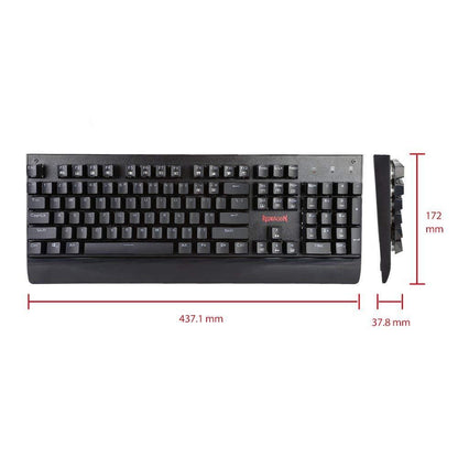Redragon Kala K557 Mechanical Gaming Keyboard (Black) - Store For Gamers