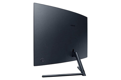 Samsung 81.28 cm (32 Inch) UHD Sleek Curved Monitor with Three Side Bezel Less & 1 Billion Colors - LU32R590CWWXXL - Store For Gamers
