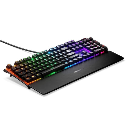 SteelSeries Apex Pro Mechanical Gaming Keyboard – Adjustable Actuation Switches – World’s Fastest Mechanical Keyboard – RGB Backlit - Store For Gamers