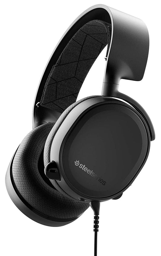 SteelSeries Arctis 3 | All-Platform Gaming Headset for PC - Playstation 5 and PS4, Xbox, Nintendo Switch, VR, Mobile Gaming, and iOS - Black - Store For Gamers