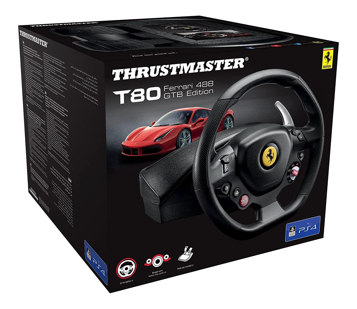 Thrustmaster Tm T80 Ferrari 488 Gtb Rw - PlayStation 4 - Store For Gamers